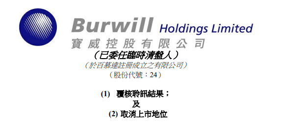 
寶威控股，被港交所取消上市地位，今年第22家「除牌」QSWH72322021年8月10日LEAVEACOMMENT
(圖1)